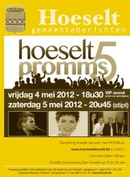 [2012] hoeselt - gemeenteberichten 244 april.indd - Hoeselt.Be