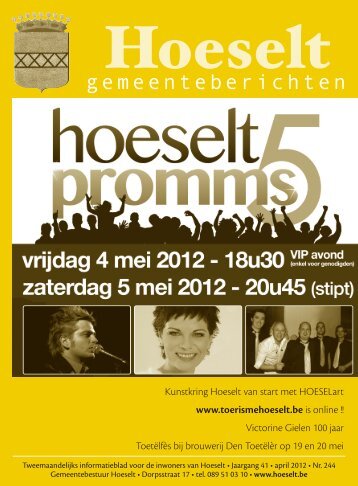 [2012] hoeselt - gemeenteberichten 244 april.indd - Hoeselt.Be