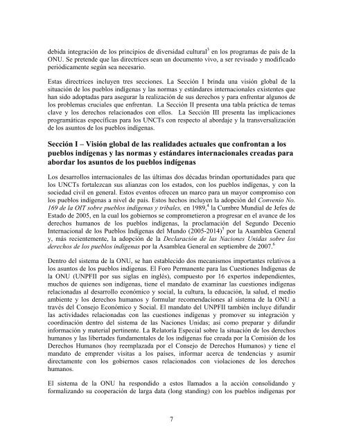 Directrices sobre los Asuntos de los Pueblos IndÃ­genas, 2008 - Acnur