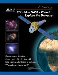 STK Helps NASA's Chandra Explore the Universe - AGI