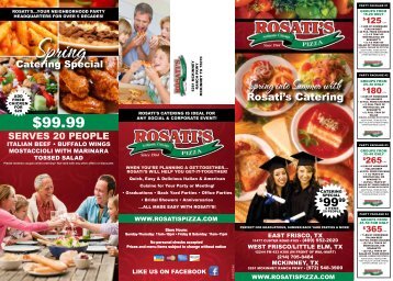 99.99 - Rosati's Pizza