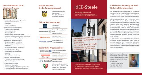 IdEE-Steele - Steele an der Ruhr