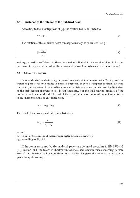 European Recommendations on the Stabilization of Steel ... - Xs4all