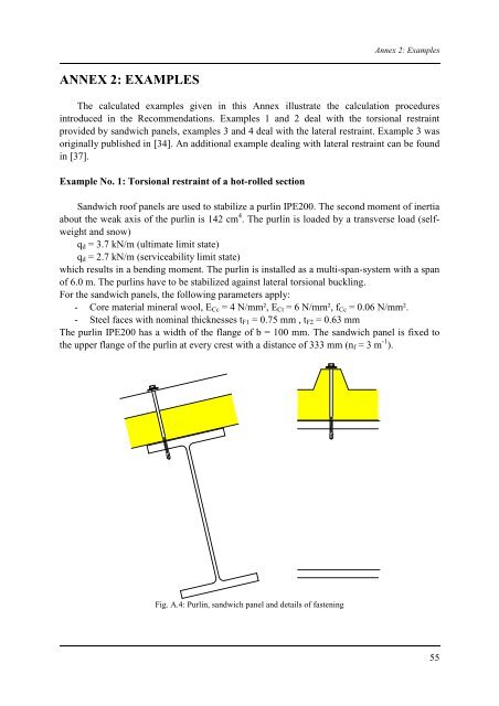 European Recommendations on the Stabilization of Steel ... - Xs4all