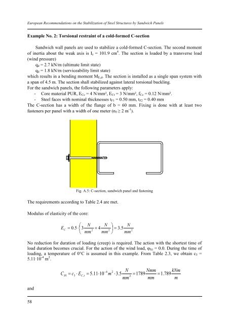 European Recommendations on the Stabilization of Steel ... - Xs4all