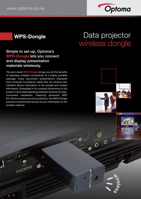 WPS-Dongle - Optoma