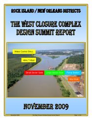 Read the West Closure Complex Design Summit Report - ENR.com
