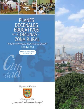 planes decenales educativos para comunas y zona rural