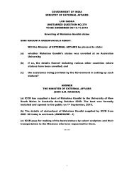 Details of Statue/Bust of Mahatma Gandhi Supplied by ICCR