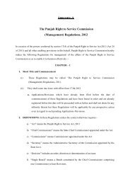 The Punjab Right to Service Commission
