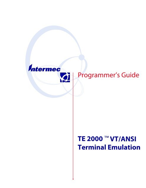 TE 2000 Terminal Emulation Programmer's Guide ï£ªVT/ANSI