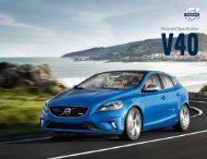 V40 Pricelist - Volvo