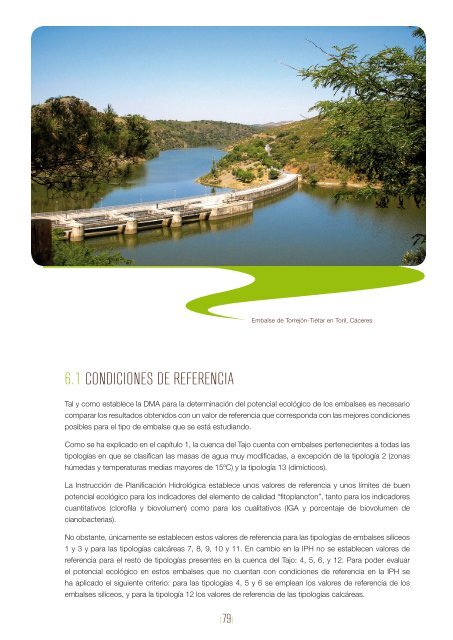 ValoraciÃ³n del potencial ecolÃ³gico en los embalses de la cuenca ...