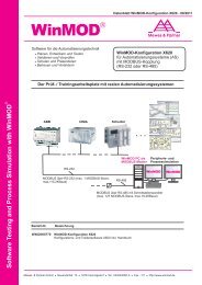 X620 fÃƒÂ¼r Automatisierungssysteme mit MODBUS-Kopplung - WinMOD