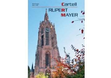 Cartellversammlung vom 21. – 23. Mai 2009 - Cartell Rupert Mayer