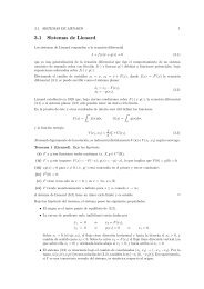 3.1 Sistemas de Lienard