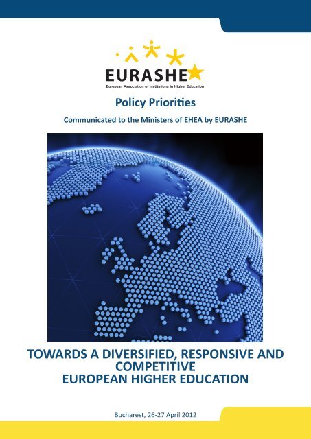 Towards a Diversified, Responsive and Competitive European Higher