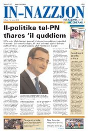 Il-politika tal-PN t[ares 'il quddiem - MaltaRightNow.com