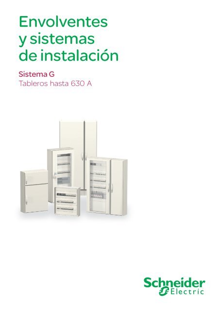 Envolventes y sistemas de instalación - Schneider Electric