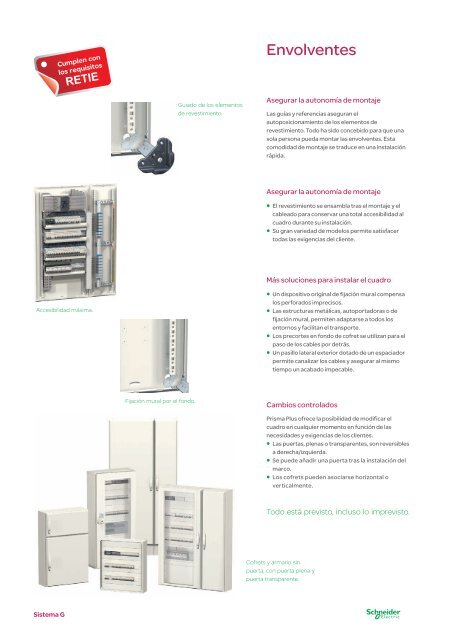 Envolventes y sistemas de instalación - Schneider Electric
