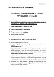 Tema 9. RECEPTORES DE MEMBRANA.pdf - VeoApuntes.com