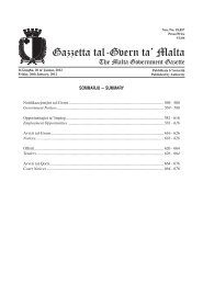 Gazzetta tal-Gvern ta' Malta - Doi-archived.gov.mt