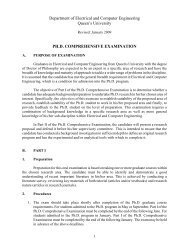 PhD Comprehensive Exam Regulations - Electrical and Computer ...