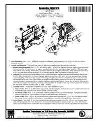 CW-D-1010 - STI - Specified Technologies Inc