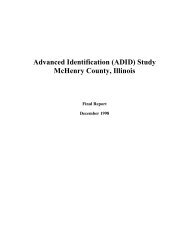 (ADID) Study McHenry County, Illinois - Chicago District - U.S. Army