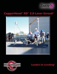 CopperHead XD 2.0 - Somero Enterprises