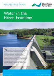 Water in the Green Economy - Global Water Partnership