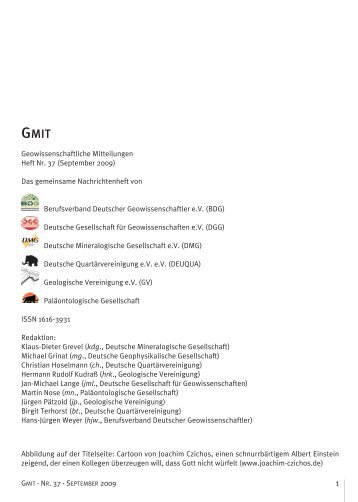 Heft 37 lesen und PDF-Download hier - GMIT