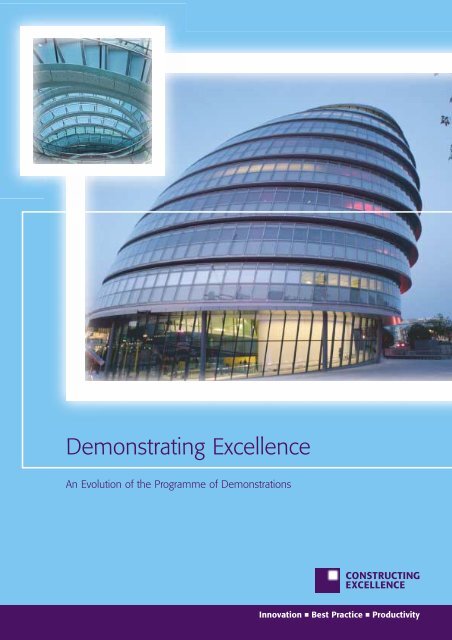 Demonstrating Excellence Report - Constructing Excellence