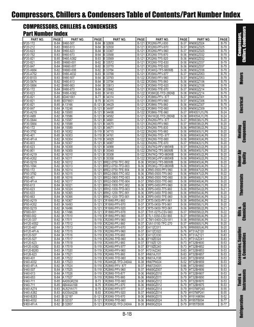 #1 _ 1-55 COMPRESSOR SECTION 2011 TOTALINE ...