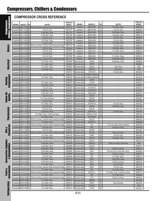 #1 _ 1-55 COMPRESSOR SECTION 2011 TOTALINE ...