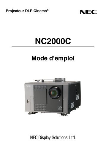 NC2000C - Projectionniste.net