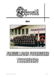 Download Chronik der FF Tessenberg (pdf) - Feuerwehr Tessenberg