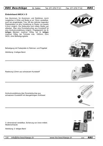RBS Beschläge RBS - Rbs-beschlaege.ch