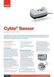 Cyble® Sensor - Allmess GmbH