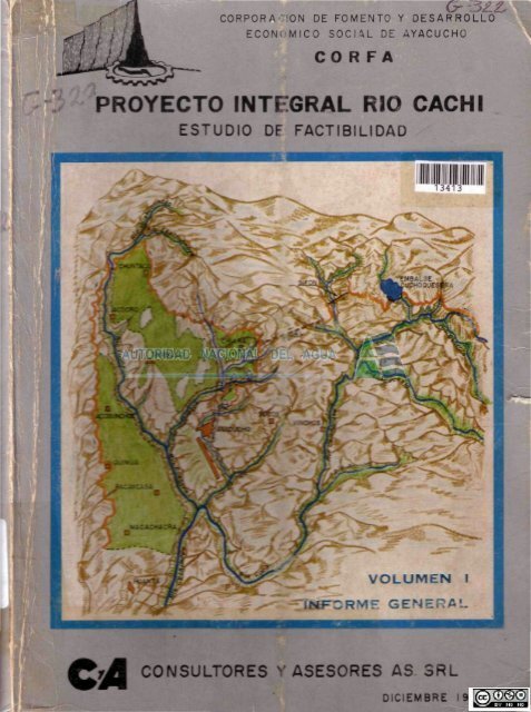 PROYECTO INTEGRAL RIO CACHI - Autoridad Nacional del Agua