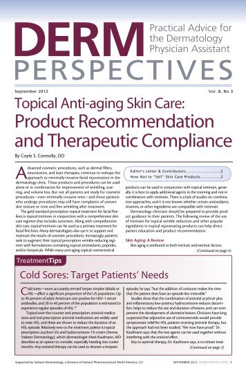 product recommendation and therapeutic Compliance - Bryn Mawr ...