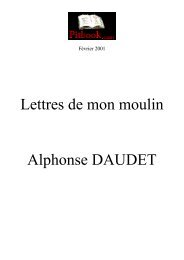 Lettres de mon moulin Alphonse DAUDET - Pitbook.com