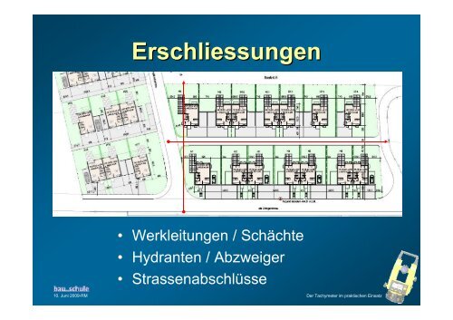 Der Tachymeter im praktischen Einsatz