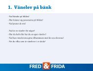 Fred och Frida-bildkort