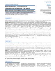 Periodontitis Cronica y Sinusitis Maxilar.. .pdf - Revista Dental de Chile