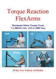 Download (pdf) - FlexArm Tapping and Assembly Arms