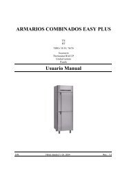 ARMARIOS COMBINADOS EASY PLUS Usuario Manual