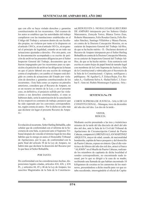 BoletÃ­n Diciembre 2002.p65 - Poder Judicial