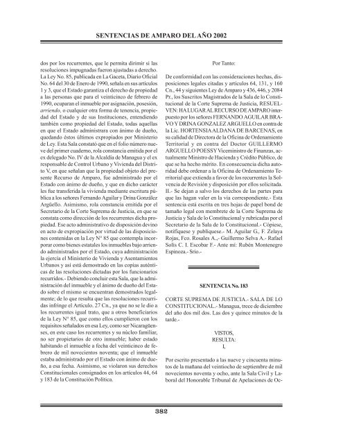 BoletÃ­n Diciembre 2002.p65 - Poder Judicial