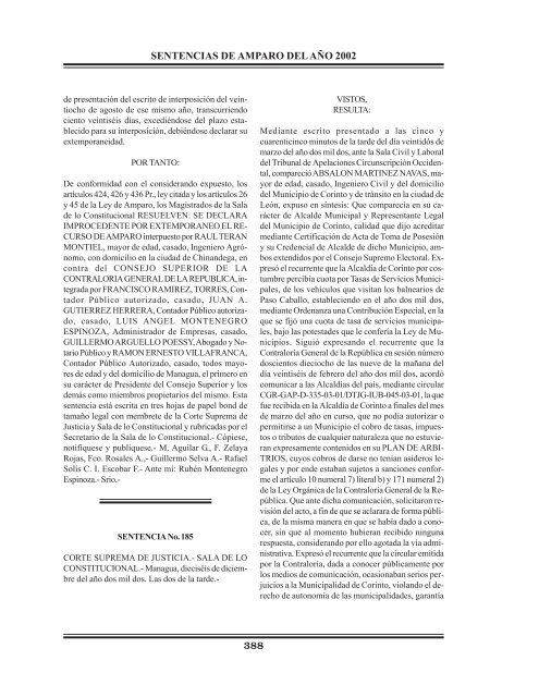 BoletÃ­n Diciembre 2002.p65 - Poder Judicial